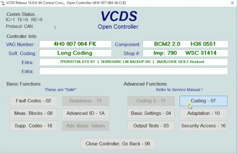 How-to-Active-Remote-Control-for-Windows-by-VCDS-on-2015-T3-Touareg-VW-3