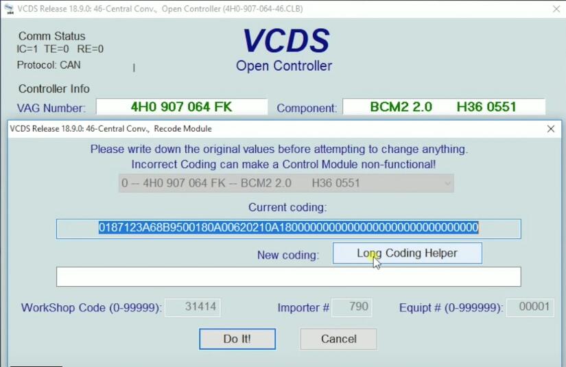 How-to-Active-Remote-Control-for-Windows-by-VCDS-on-2015-T3-Touareg-VW-4