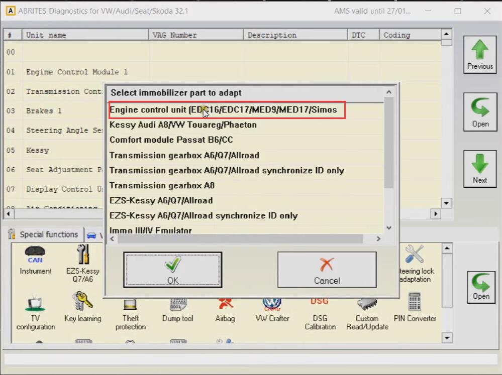 How-to-Exchange-Engine-ECU-for-Audi-by-Abrites-9