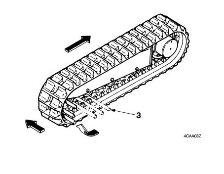 How-to-Remove-Install-Crawler-and-Steel-for-Takeuchi-TB128-3