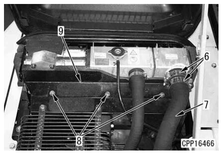 Komatsu-PC130-Excavator-Aftercooler-assembly-Guide-4