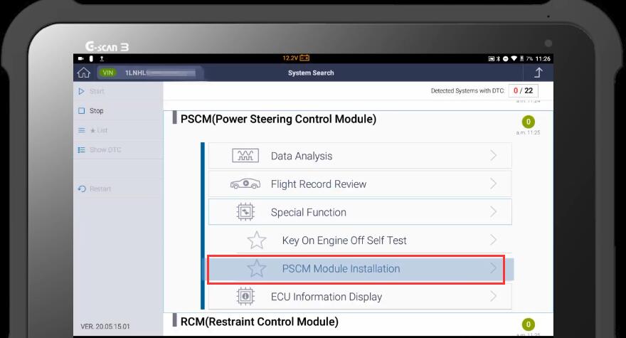 PSCM-Installation-Function-for-2013-LINCOLNFORD-MKS-by-G-Scan-7