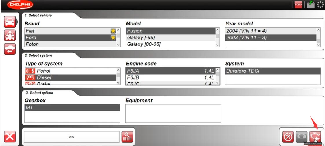 How-to-Check-Engine-Real-Time-Data-via-Delphi-Ds150-on-Ford-Fusion-2003-2