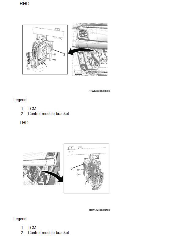 How-to-Remove-TCM-for-ISUZU-4JJ3-2020-TF-series-4JJ3-AWR6B45-5