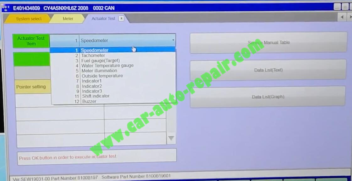 How-to-Use-MUT-III-Diagnostic-Software-Actuator-Test-Function-6