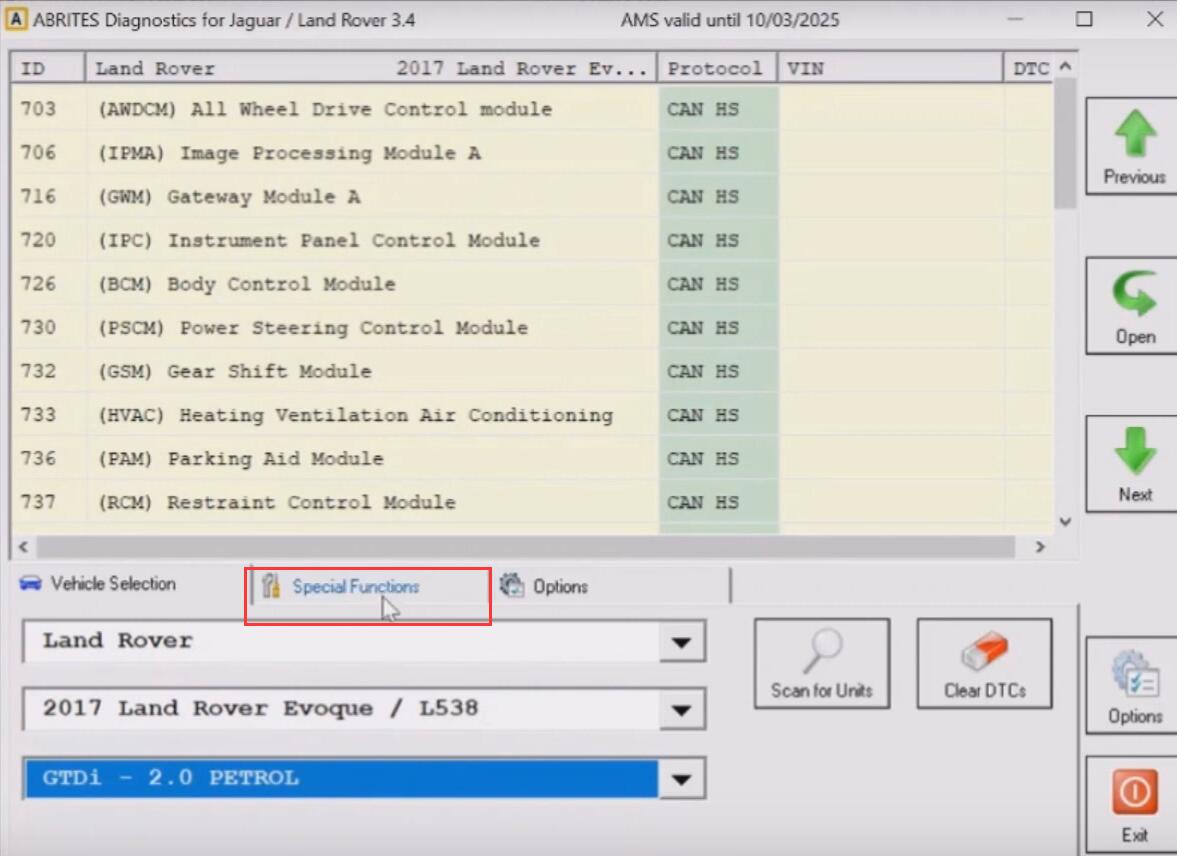 How-to-Using-Module-Initilisation-after-ECU-Replaced-on-2017-Range-Rover-Evoque-7