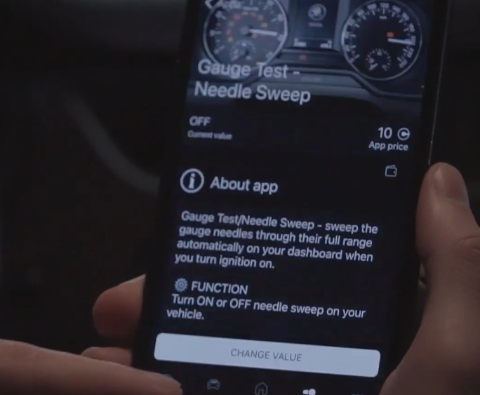 OBDeleven-Coding-for-Skoda-Octavia-2018-Gauge-Test-Needle-Sweep-5
