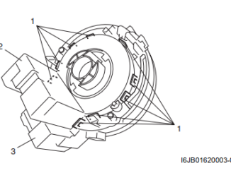 Suzuki-Grand-Vitara-Steering-Angle-Sensor-Removal-Installation-1