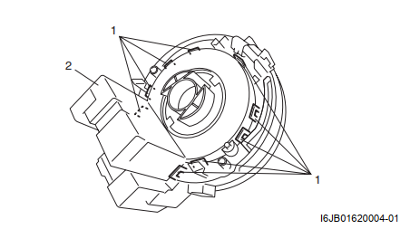 Suzuki-Grand-Vitara-Steering-Angle-Sensor-Removal-Installation-2