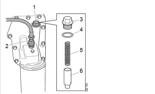 How-to-Renew-Scania-Truck-Oil-Pressure-Regulator-for-7-Litre-Engine-2