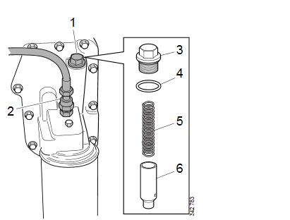 How-to-Renew-Scania-Truck-Oil-Pressure-Regulator-for-7-Litre-Engine-3