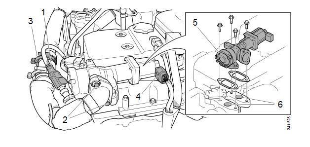 How-to-Replace-EGR-Valve-for-Scania-Truck-7-Litre-Engine-2
