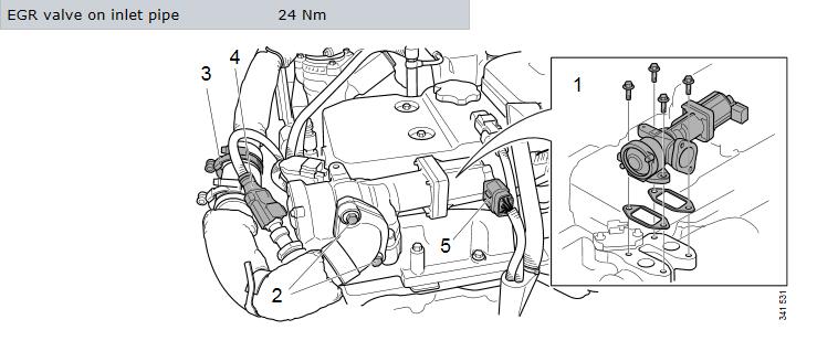 How-to-Replace-EGR-Valve-for-Scania-Truck-7-Litre-Engine-4