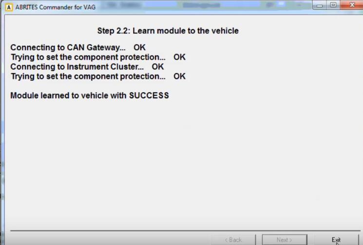 How-to-Reset-Component-Protection-Instrument-Cluster-via-ABRITES-on-Audi-A4-2010-8