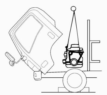 How-to-Remove-4JJ1-Engine-from-ISUZU-N-Series-Truck-12