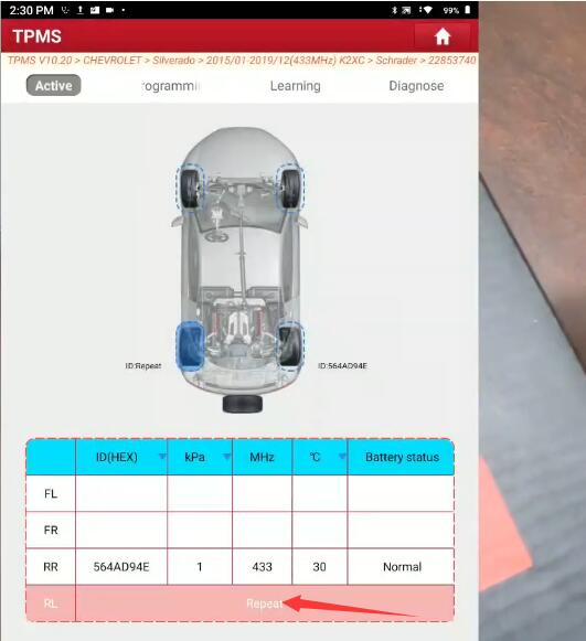 How-to-Reprogram-TPMS-Sensor-for-Chevrolet-Silverado-7