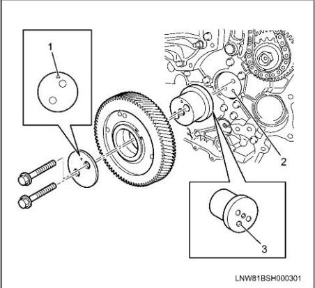 Remove-Install-Timing-Gear-Train-for-ISUZU-4JJ1-N-Series-Truck-21