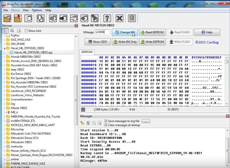 iProg-Pro-Change-Mileage-for-Haval-H6-70F3529-via-OBD-3