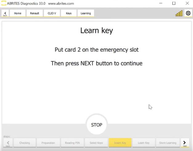 How-to-Program-a-Spare-Key-via-AVDI-for-Renault-Clio-V-16