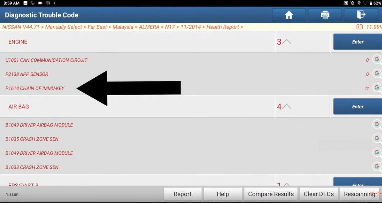 How-to-Register-NATS-Key-for-Nissan-Almera-N17-by-Launch-X431-1