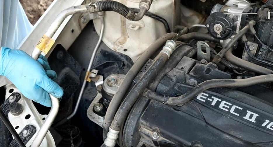 How-to-Replace-AC-Hose-for-a-Cars-AC-Blows-Hot-Air-13