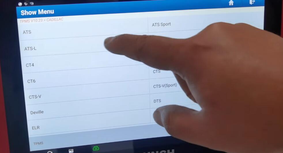 How-to-Program-TPMS-for-Cadillac-ATS-L-by-X431-TSGUN-5