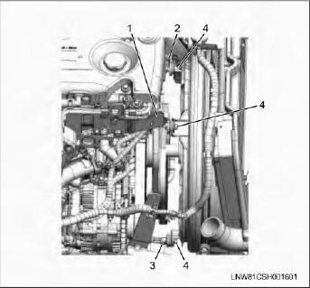 How-to-Remove-Install-Radiator-for-ISUZU-4JJ1-Engine-Truck-5