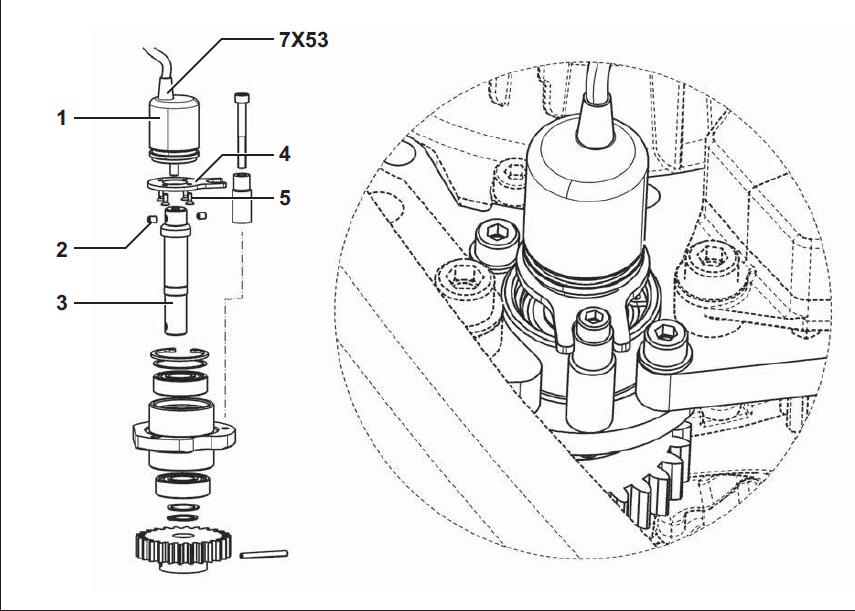 How-to-Replace-Steering-Angle-Sensor-for-Still-Steds-iGo-Neo-Forklift-2