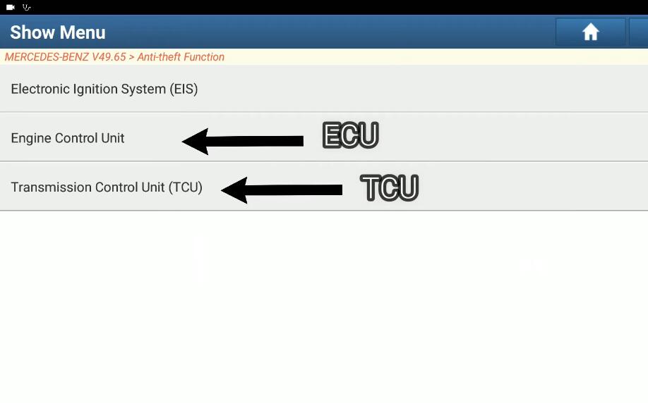 Benz-ME-9.7-ECU-722.9-TCU-Reset-by-Launch-X431-6