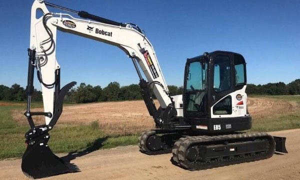 Bobcat-excavator