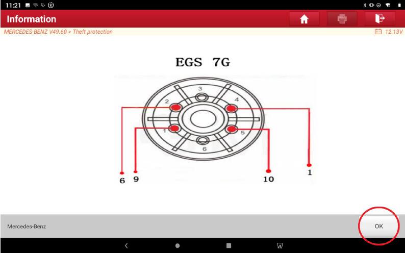 How-to-Reset-TCU-for-Benz-VGS3-NAG2-by-Launch-X431-6