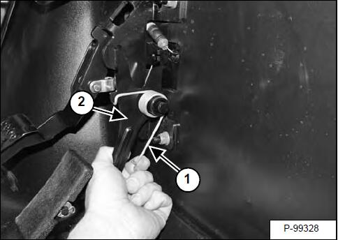 Bobcat-3450-Utility-Vehicle-Throttle-Pedal-Removal-Installation-Guide-3