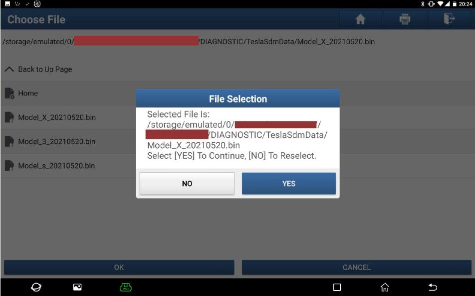 Tesla-Model-X-Airbag-Crash-Data-Reset-by-Launch-X431-12