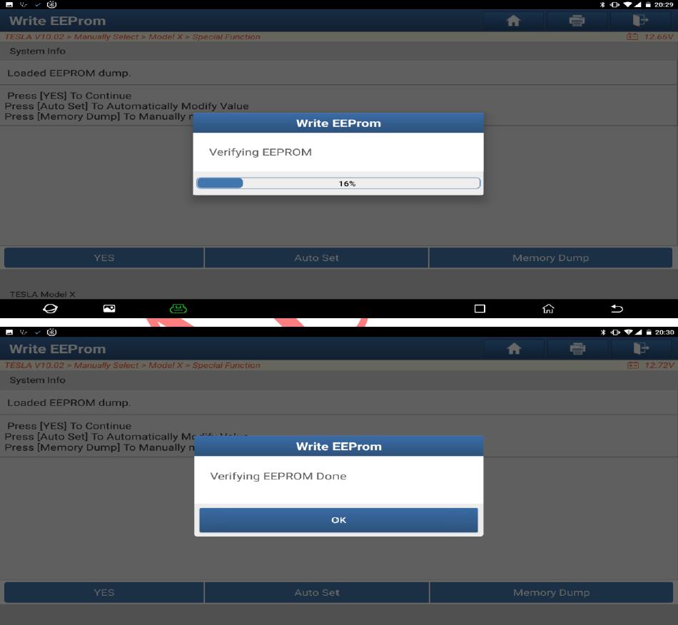 Tesla-Model-X-Airbag-Crash-Data-Reset-by-Launch-X431-21