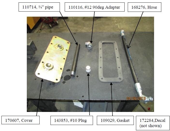 Bendi-B40i4-Lift-Truck-Oil-Cooler-Leaks-Trouble-Repair-Guide-1