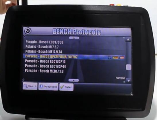 Porsche-Bosch-BPCM-TC1797-ECU-Reading-Writing-by-VF2-Flasher-Programmer-2