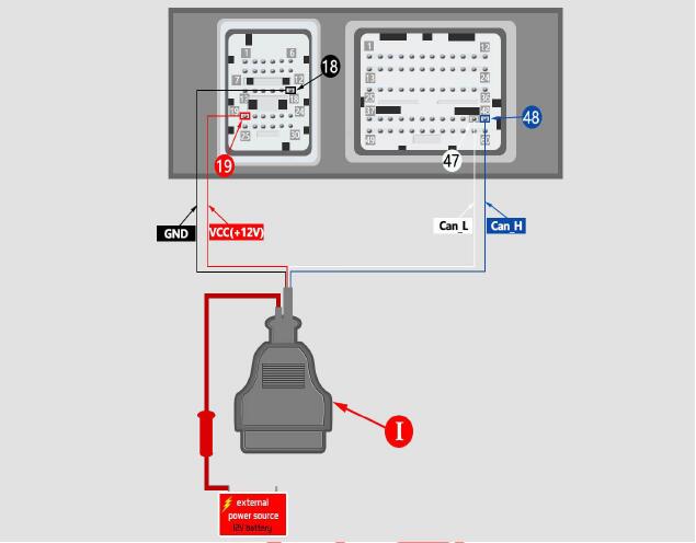 Tesla-Model-3-Airbag-Crash-Data-Reset-by-Launch-X431-4