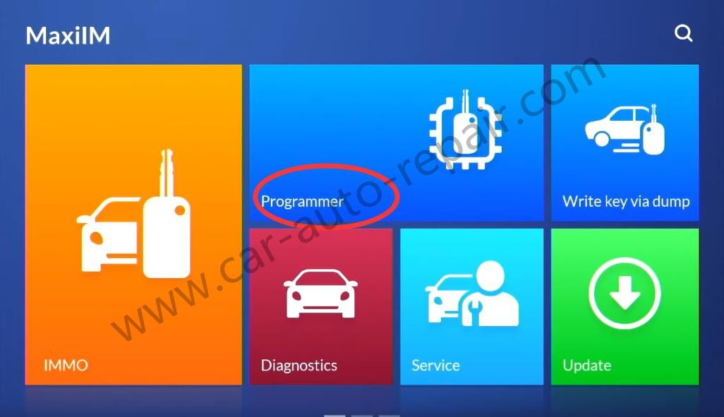 Porsche-New-Key-Programming-by-Autel-IM608-Pro-EEPROM-Function-1