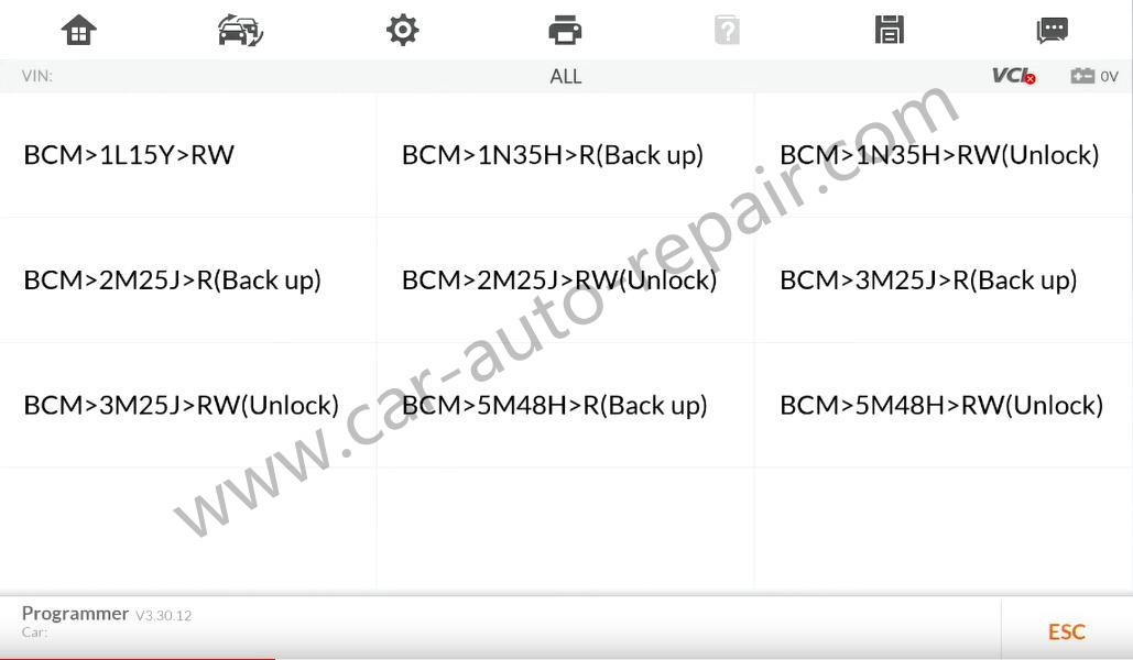 Porsche-New-Key-Programming-by-Autel-IM608-Pro-EEPROM-Function-6