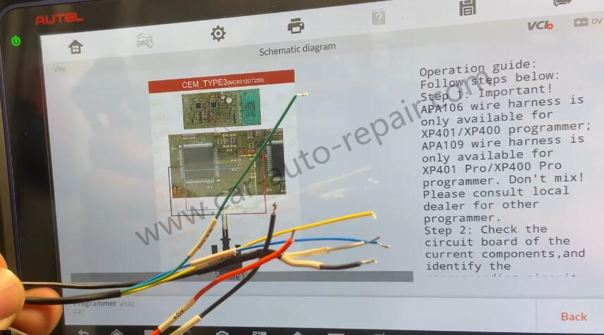 Volvo-V50-2005-All-Key-Lost-Programming-by-Autel-IM608-Pro-5