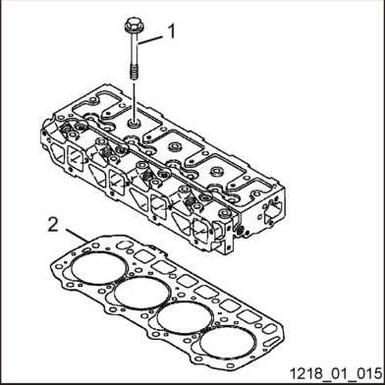 How-to-Remove-Install-Cylinder-Head-for-Linde-HT30D-Forklift-Truck-4