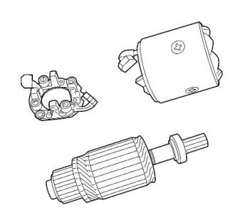 ISUZU-Euro-4-N-Series-Truck-Start-Motor-Removal-and-Disassembly-Guide-12