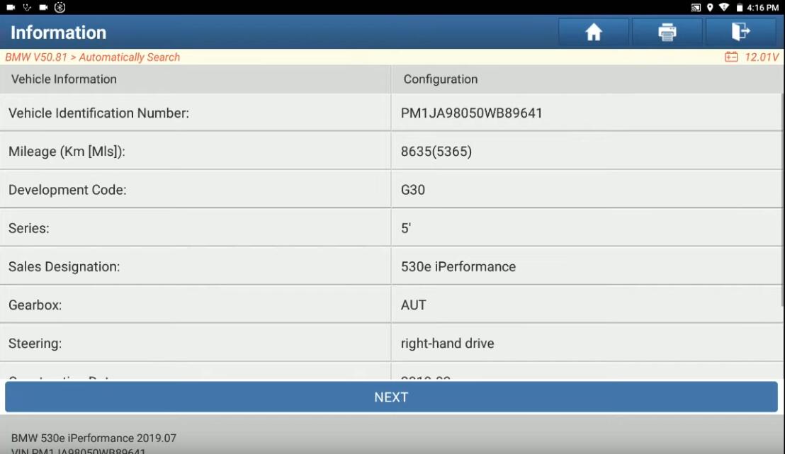 BMW-530e-G30-ZBECON-Controller-Coding-by-Launch-X431-PAD-VII-3