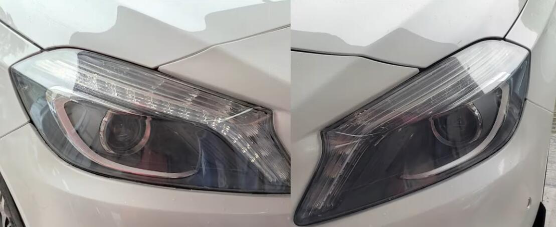 Benz-W176-B177655-LED-Daylight-Trobule-Repair-by-Launch-X431-1