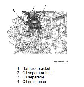 Hitachi-ISUZU-4HK1-Engine-Cylinder-Head-Assembly-Removal-Guide-20