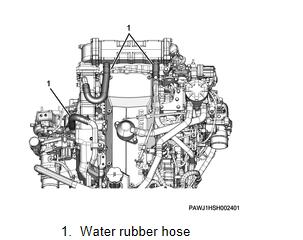 Hitachi-ISUZU-4HK1-Engine-Cylinder-Head-Assembly-Removal-Guide-8
