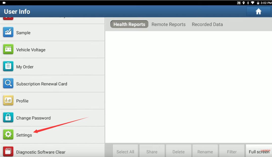 How-to-ClearEmpty-Diagnostic-History-for-Launch-X431-PAD-V-8