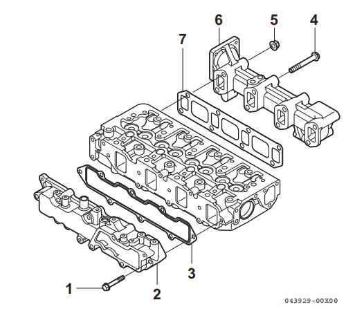 How-to-Disassemble-Cylinder-Head-for-YANMAR-4TNV98C-Engine-2