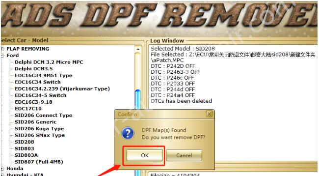 How-to-Turn-OFFDisable-DPF-for-Ford-Transit-P246C-Error-14