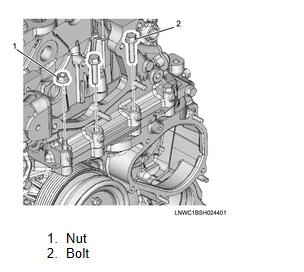 2015-Kobelco-ISUZU-4JJ1-Engine-Crankshaft-Removal-Guide-32